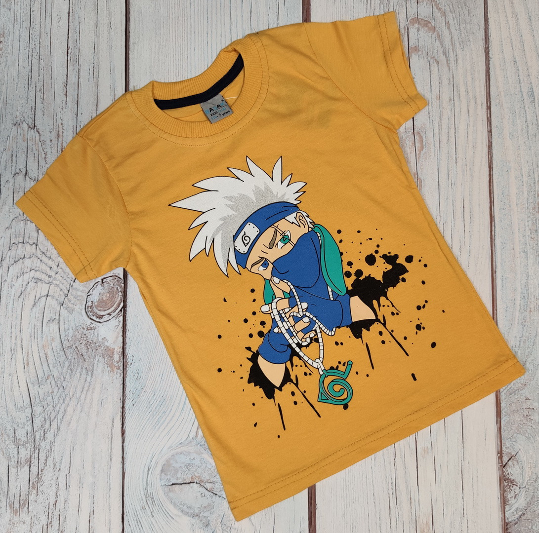 

Футболка Favo Naruto 116 желтая (4431-3-2)