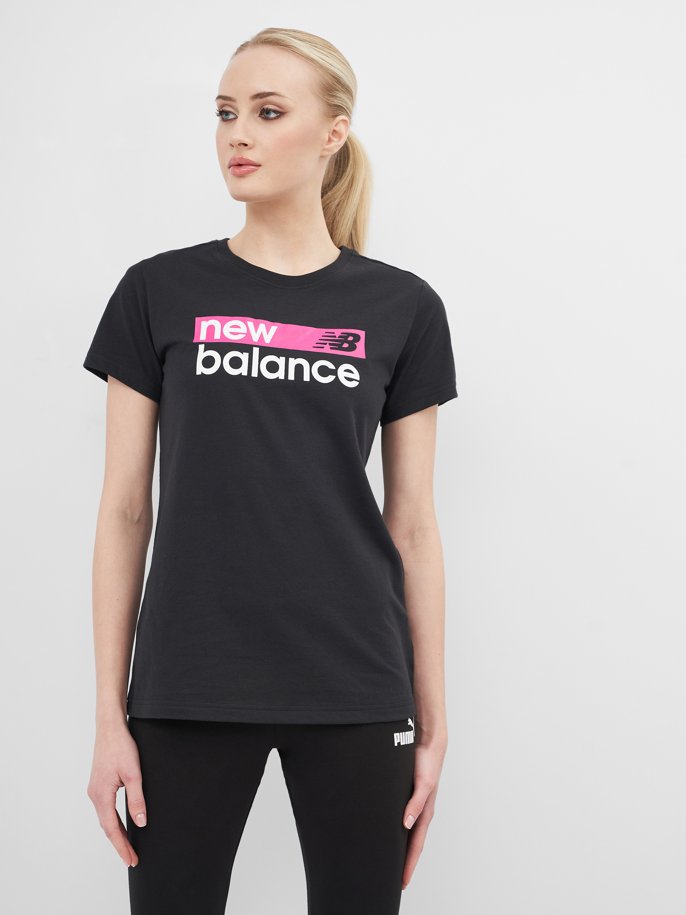

Футболка New Balance Classic Core Gr WT03806BM XS Черная