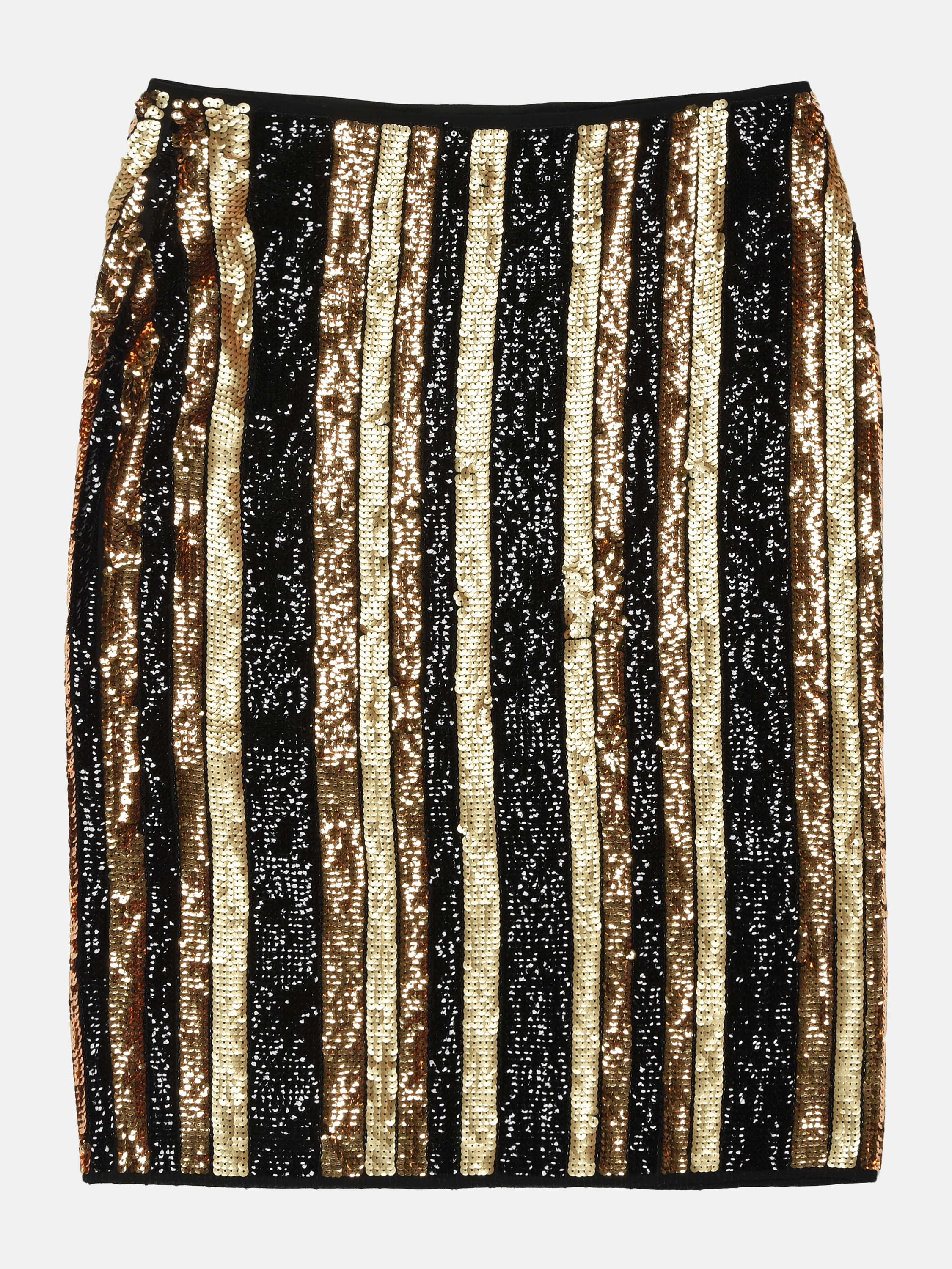 

Юбка H&M KK0231279 42 Черная с золотистым