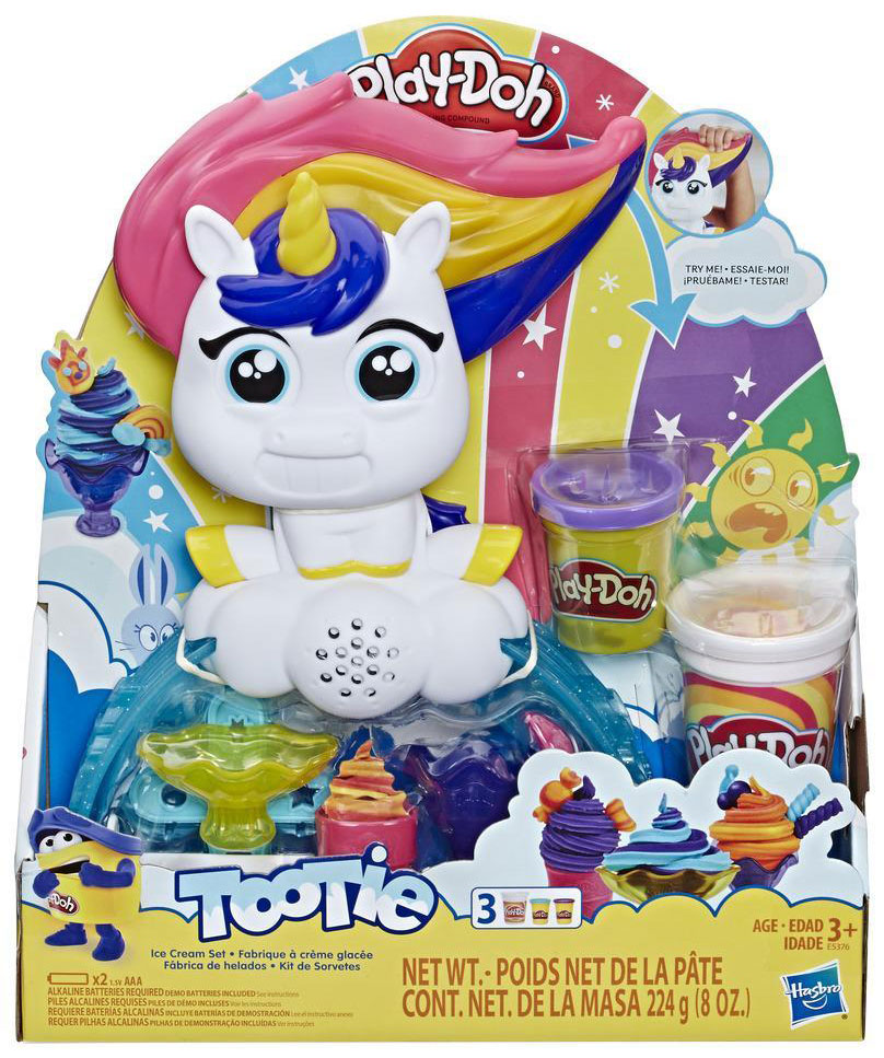 

Игровой набор Hasbro Play-Doh Мороженое с единорогом (E5376)