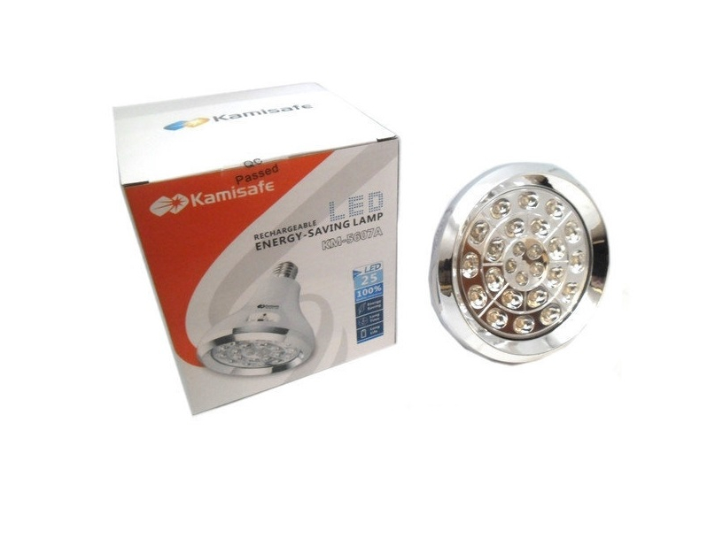 

Лампа аккумуляторная Kamisafe KM-5607A 25LED Kamisafe