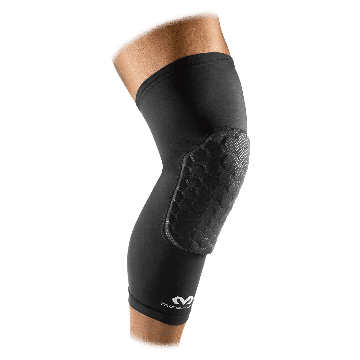 

Компрессионный Наколенник с Защитой(пара) McDavid Extended Compression Leg Sleeve with Hexpad(6446(Black)) XXL Черный