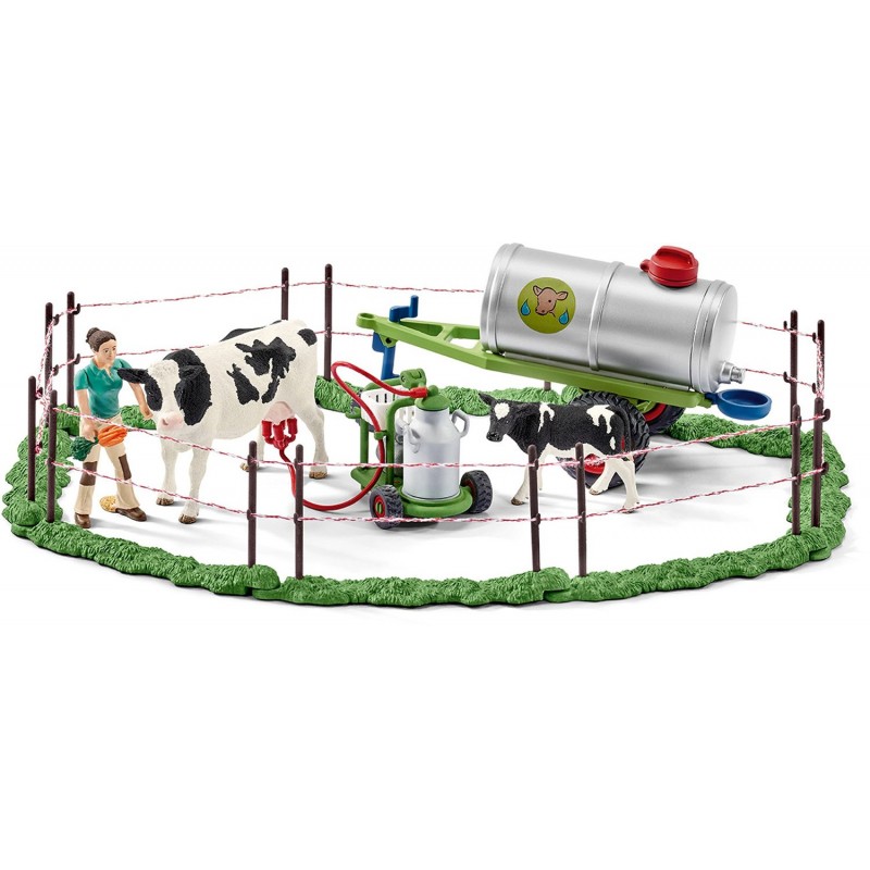 

Игровой набор Schleich Дойка коров с принадлежностями (41428)