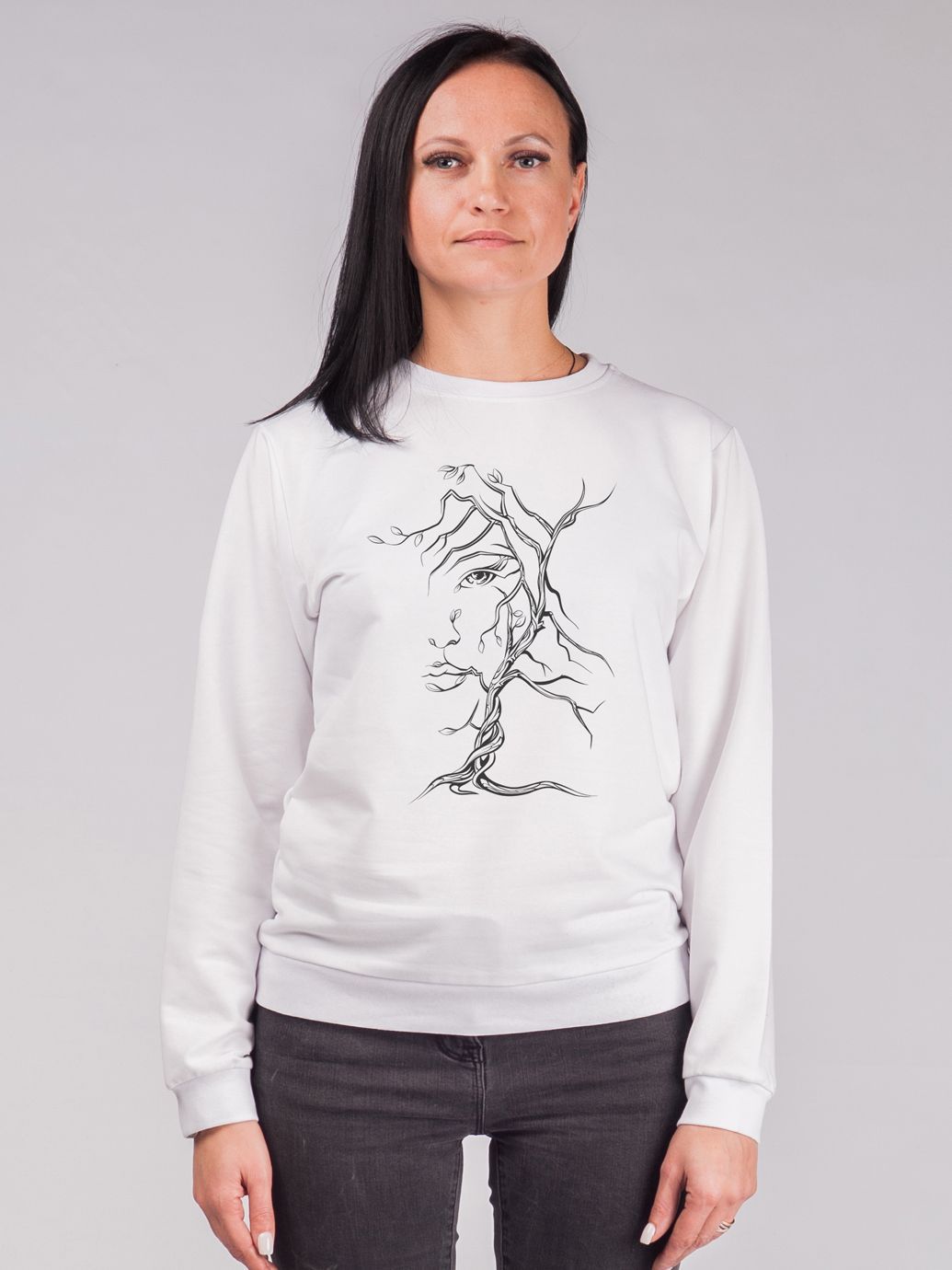 

Свитшот Malta Ж458-13-Р1 Wooman-Tree М (44) Белый