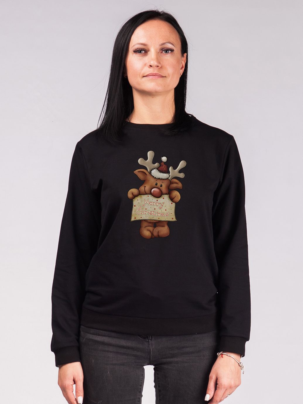 

Свитшот Malta Ж458-13-РЧ Christmas Deer М (44) Черный