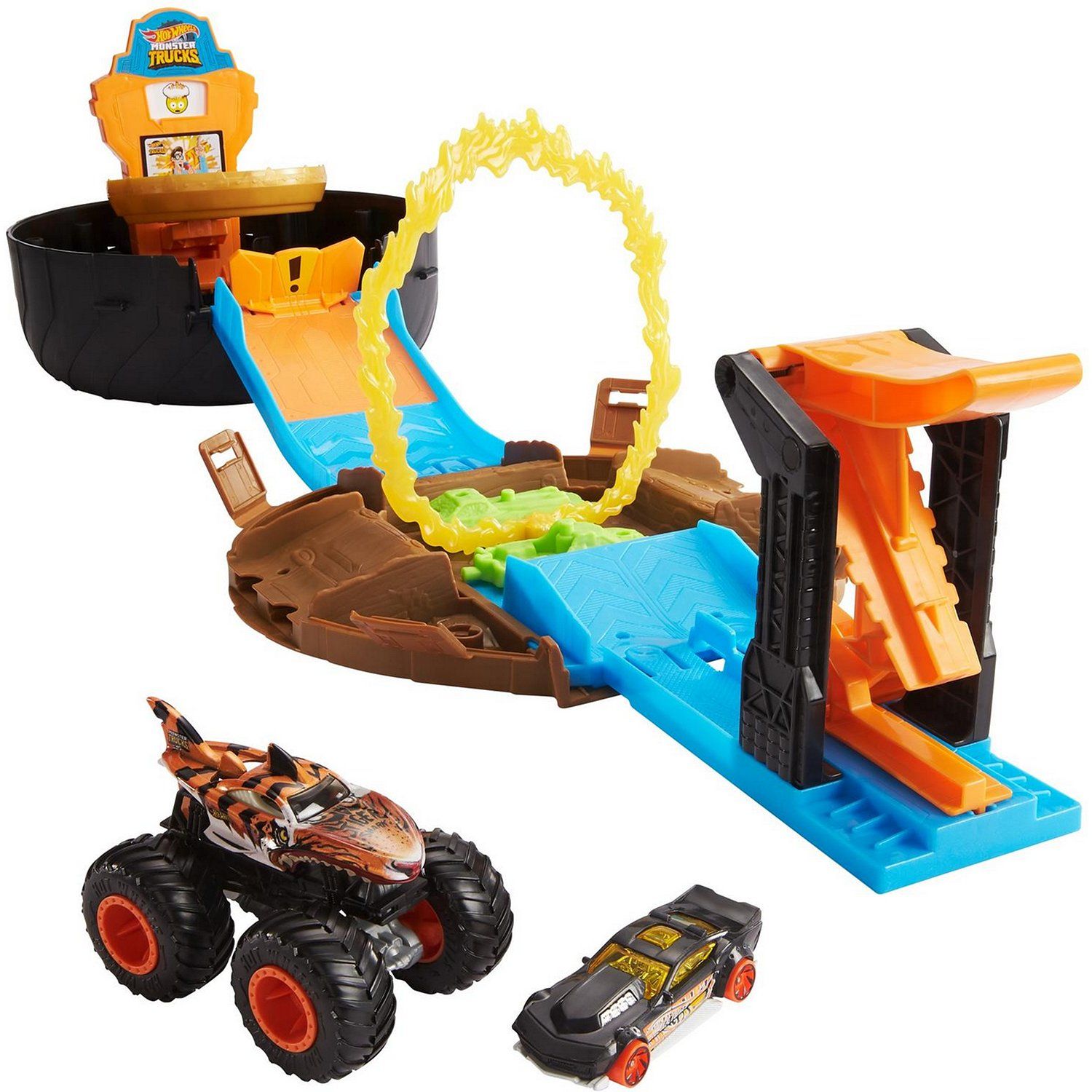 

Ігровий набір "Трюки у шині" серії "Monster Trucks" Hot Wheels GVK48 (887961928433)