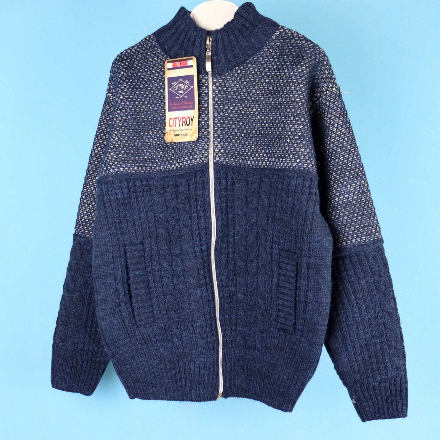 

Кофта для мальчика Sity Roy (2550син) Рост 110-116 см Синий