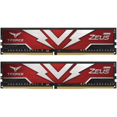 

Модуль памяти для компьютера DDR4 16GB (2x8GB) 3000 MHz T-Force Zeus Red Team (TTZD416G3000HC16CDC01)