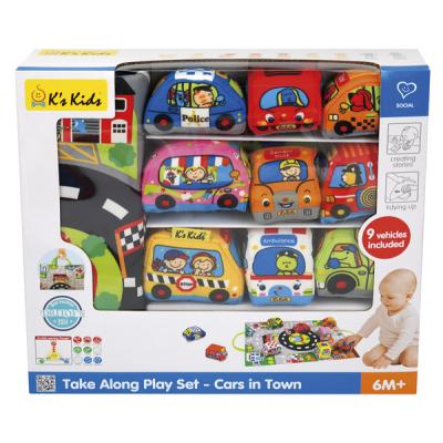 

Детский коврик K’S KIDS 3D Машинки в городе (KA10665-GB)