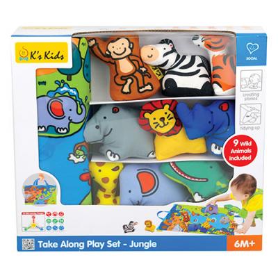 

Детский коврик K’S KIDS 3D Джунгли с животными (KA10744-GB)