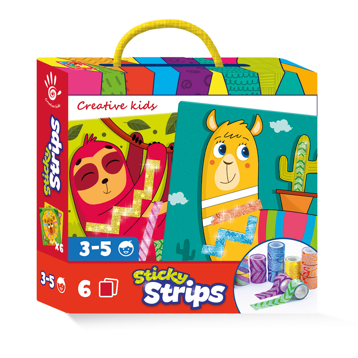 

Набір для творчості "Sticky strips. Лама" VT4433-04 (укр) (VT4433-04)
