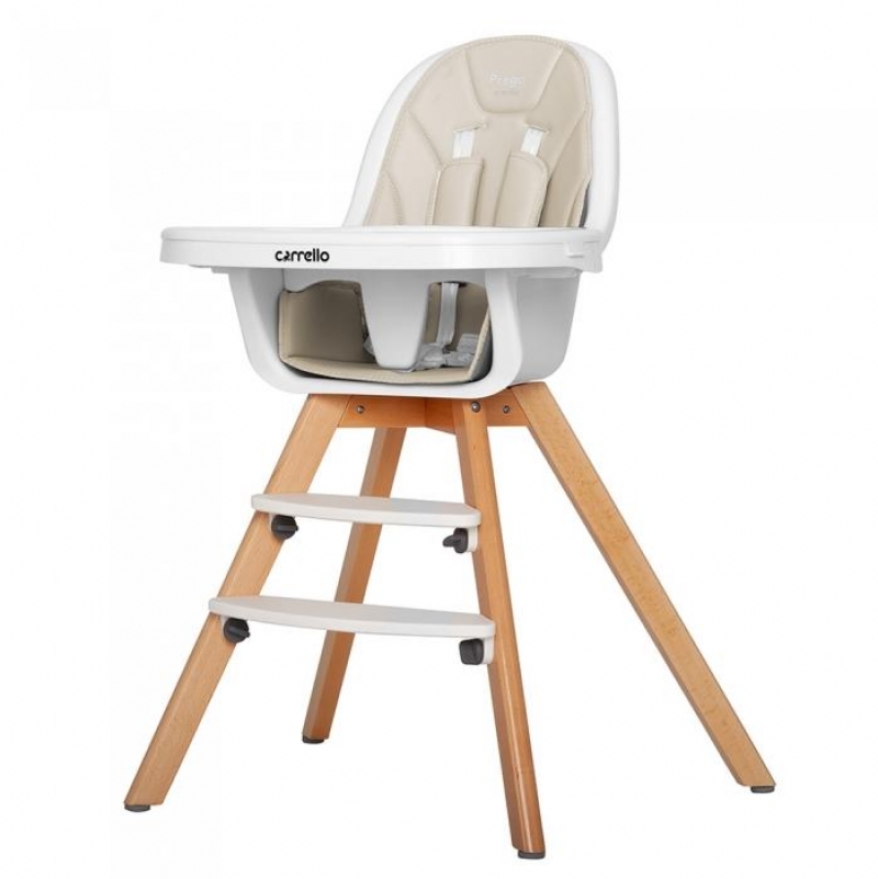 

Стілець для годування CARRELLO Prego Carrello CRL-9504/1 Light Beige Бежевый CRL-9504 /1 Light Beige