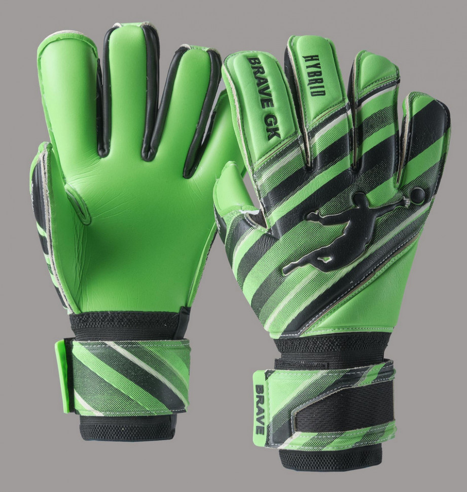 

Перчатки вратарские Brave GK Extreme 00320 green/black 10