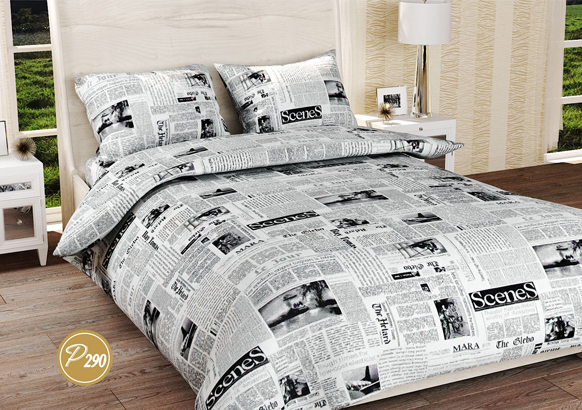 

Постельное белье Ранфорс Органик Р 290 Leleka-Textile семейный цветной (1017/4366)