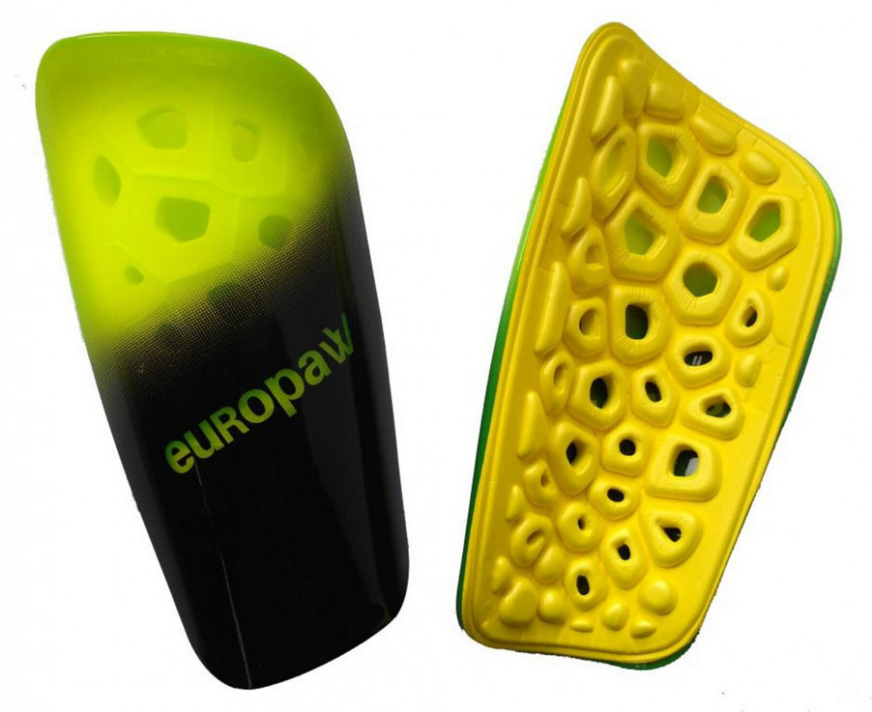 

Щитки футбольные Europaw Light чёрно-салатовые 5248-18889