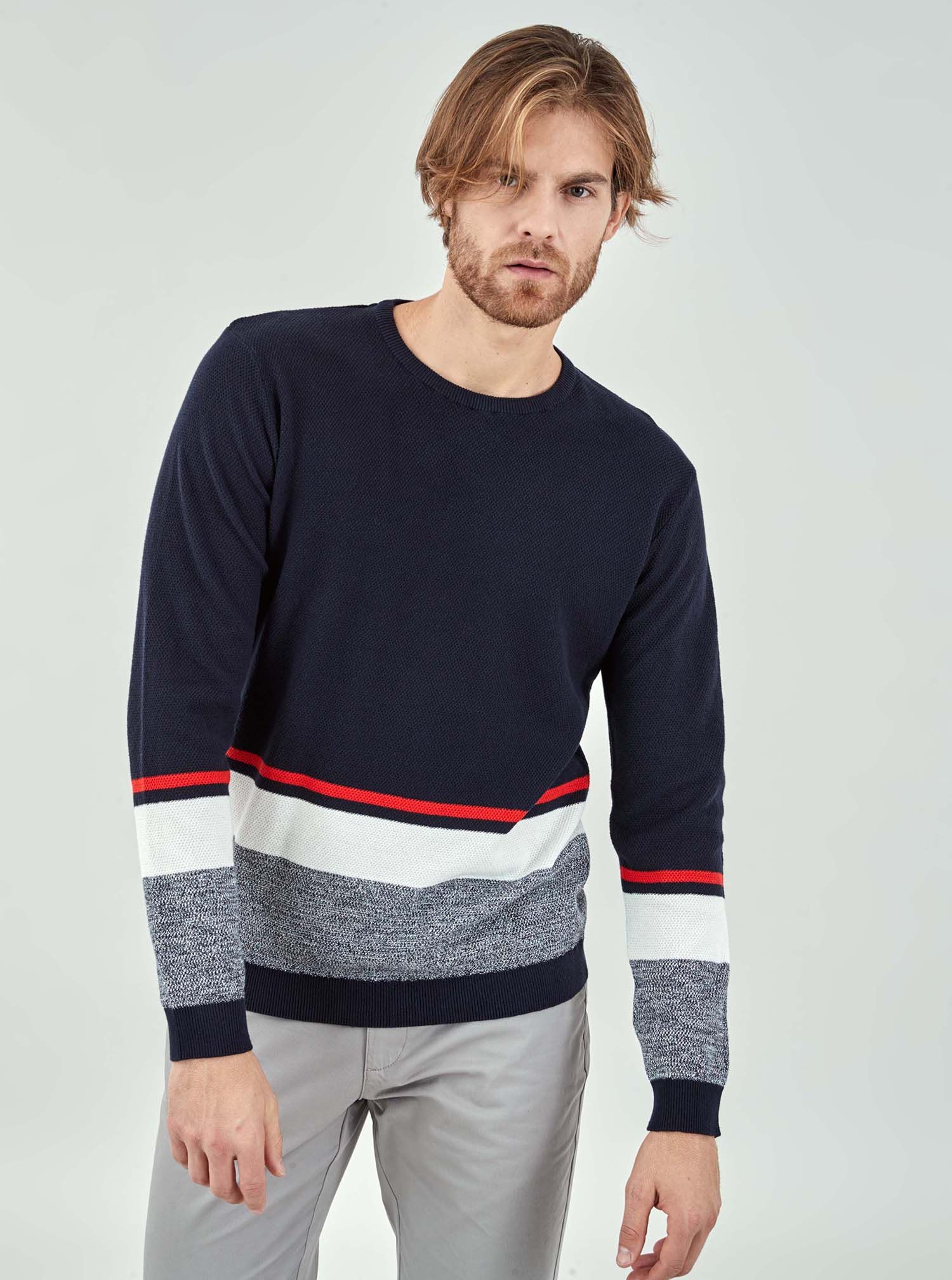 

Джемпер Piazza Italia 26346-62 XL Blue