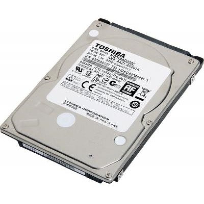 

Жесткий диск (HDD) Toshiba SATA 200GB 8MB 4200rpm (MQ01AAD020C)