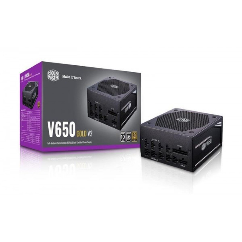 

Блок питания CoolerMaster V650 GOLD _ V2 650W, 80+ Gold