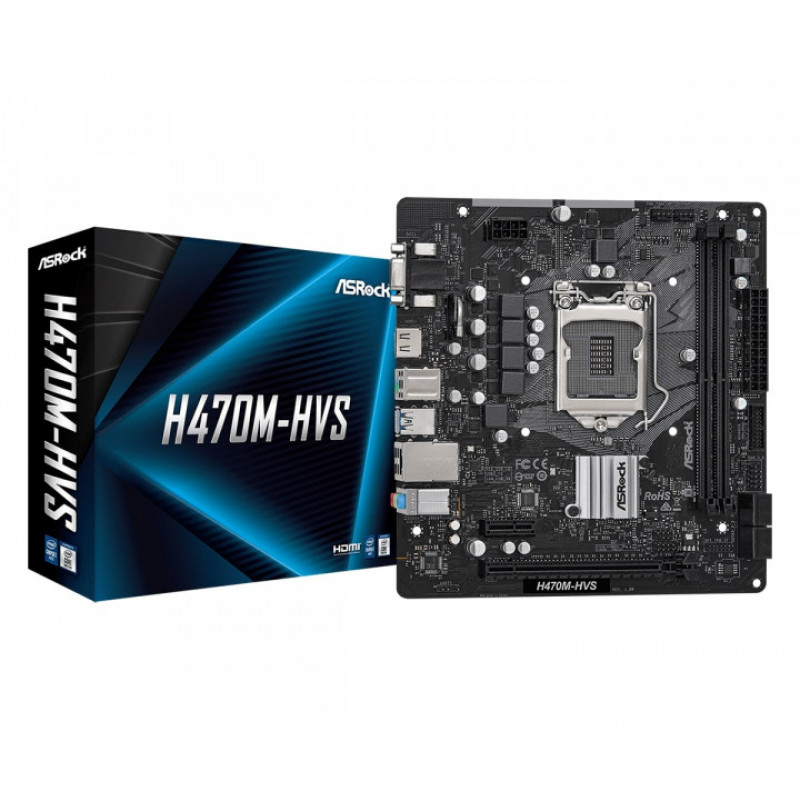 

Материнская плата ASRock H470M_HVS Socket 1200