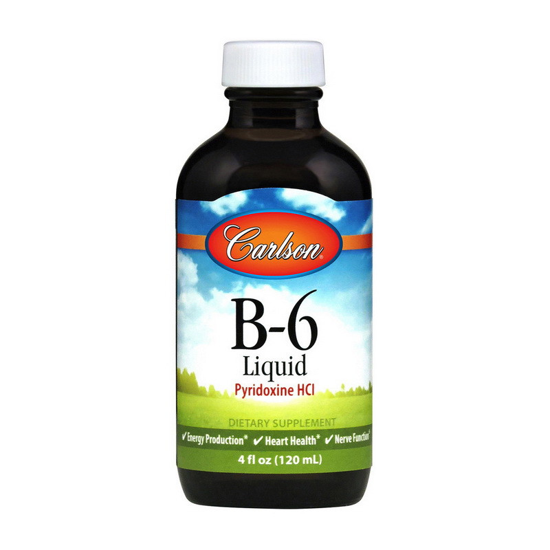 

Витамин B6 Carlson Labs B-6 Liquid Pyridoxine HCI (120 ml)