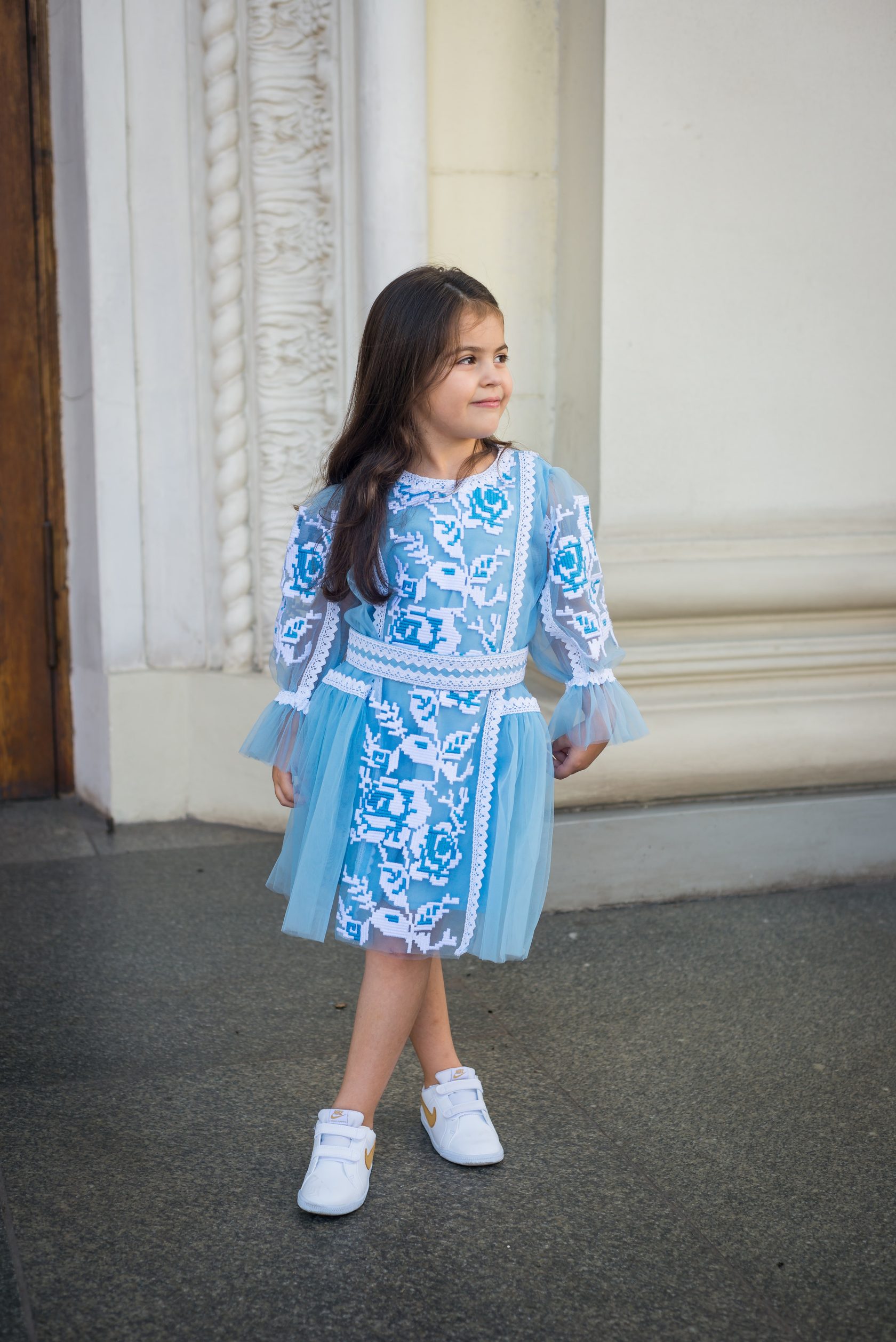 

Дитяча вишиванка UkrLook "Блакитна мрія" XL Блакитна (1009300281)