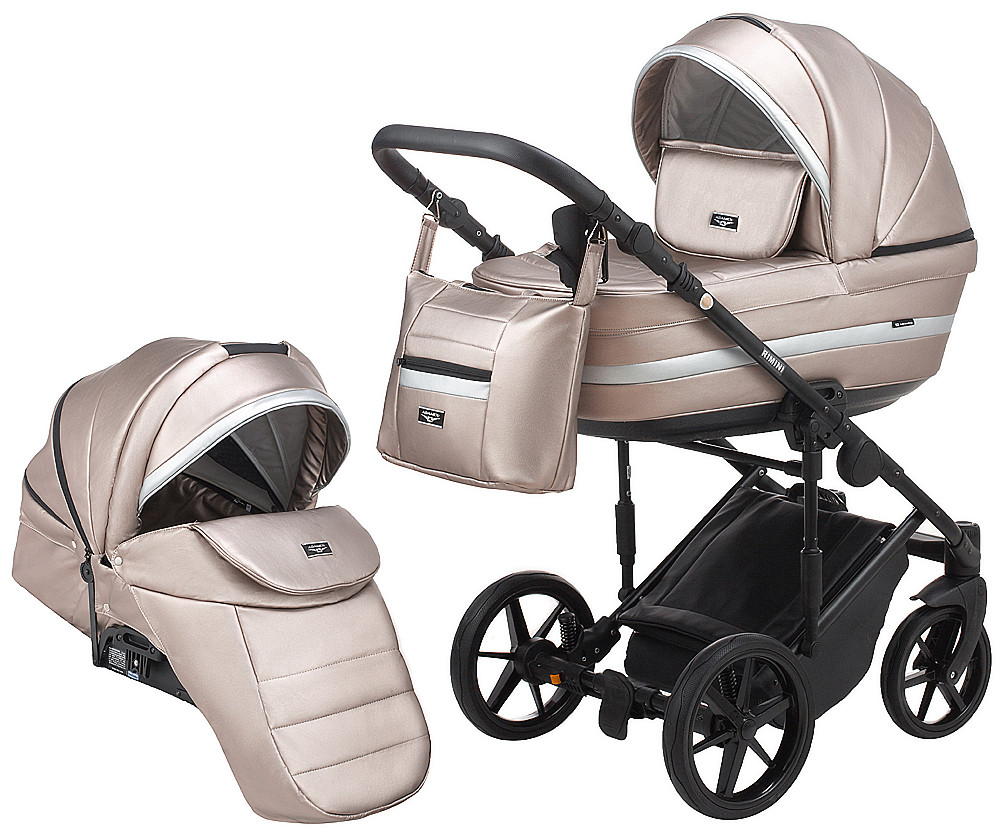 

Коляска 2 в 1 Adamex Rimini ECO кожа 100% RI-246 625256