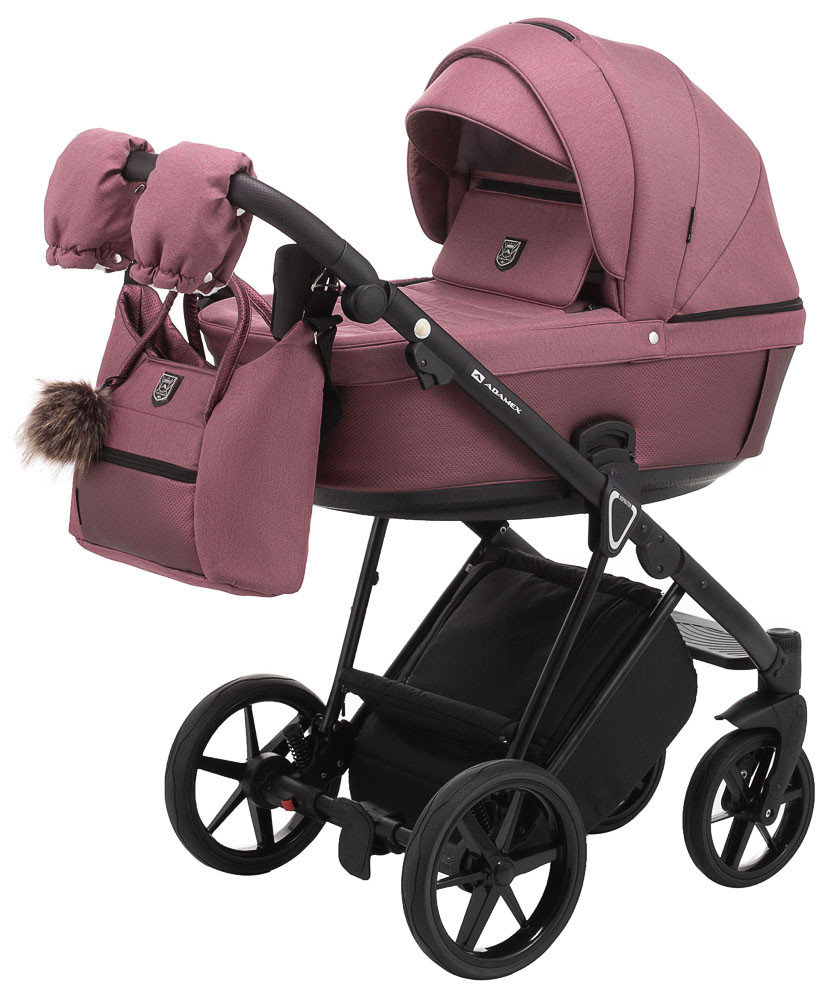 

Коляска 2 в 1 Adamex Belissa ECO кожа 100% 625322