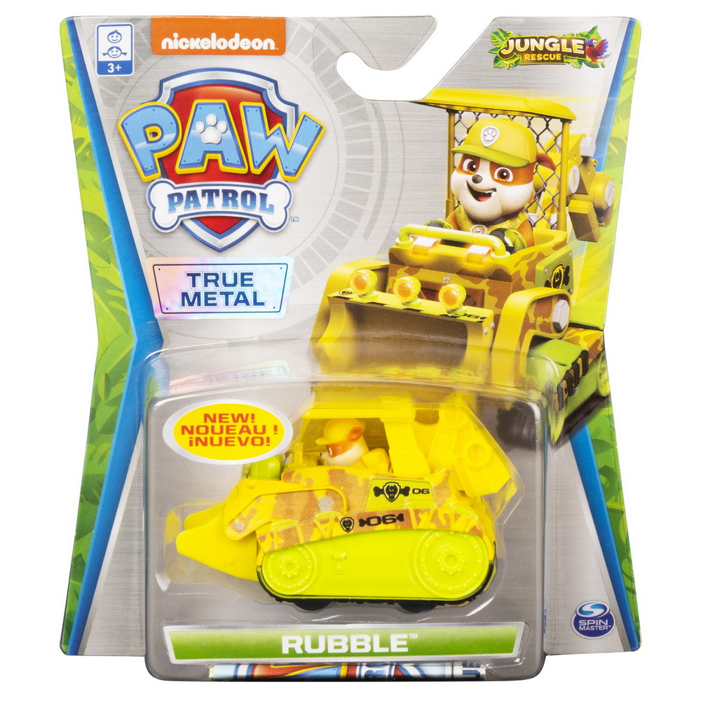 

Spin Master Щенячий патруль: Крепыш с автомобилем Die Cast серия Джунгли