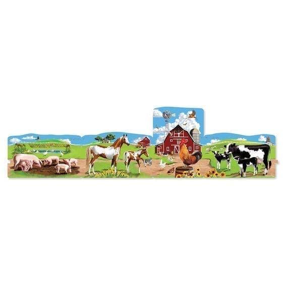 

Мега - пазл гигант 4 в 1 "Ферма" 96 элементов Melissa&Doug (MD8912)