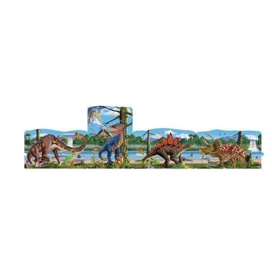 

Мега - пазл гигант 4 в 1 "Динозавры" 96 элементов Melissa&Doug (MD8914)