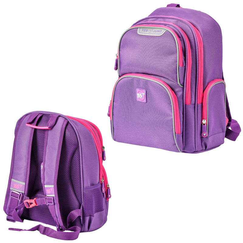 

Рюкзак шкільний YES S-30 Juno "Girls style" бузковий
