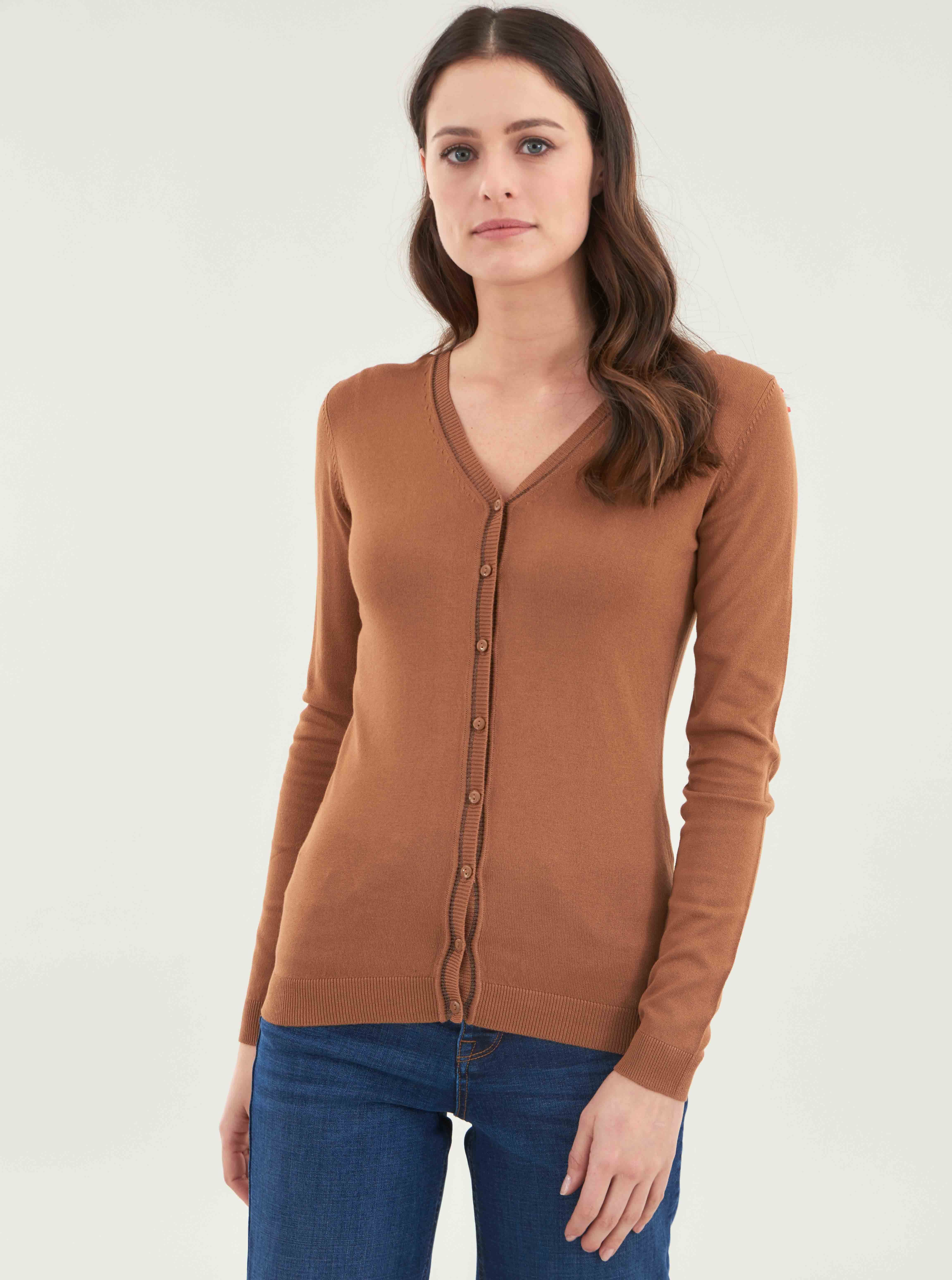 

Кардиган Piazza Italia 25249-64334 S Caramello