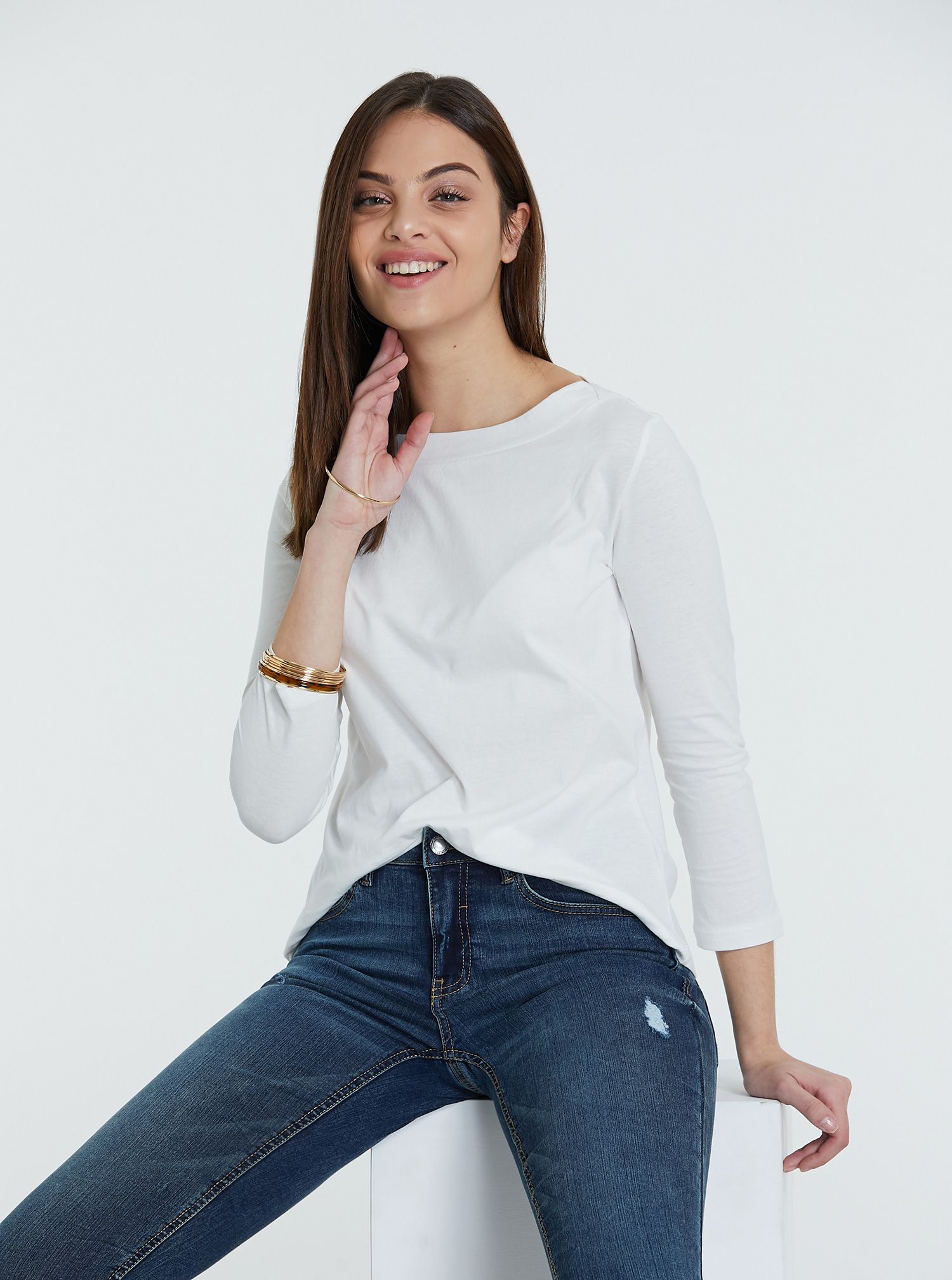 

Лонгслив Piazza Italia 28010-618 L Milk