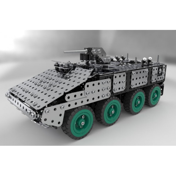 

Конструктор Beles SW-034 военная машина с отверткой 797 деталей