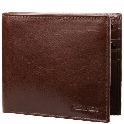 

Кожаный мужской кошелек REDBRICK FULRBW0015-BRN