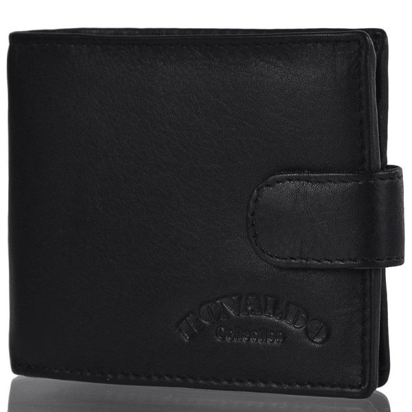 

Портмоне мужское кожаное RONALDO DNK0035L-D-black