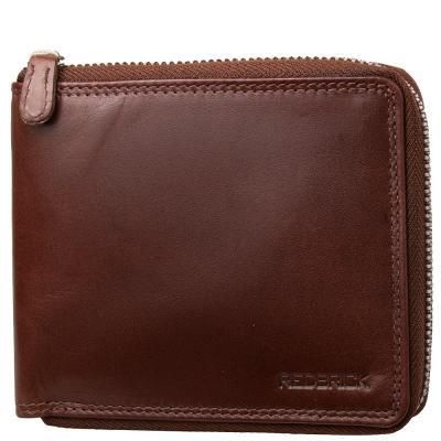 

Кожаный мужской кошелек REDBRICK FULRBW0010-BRN