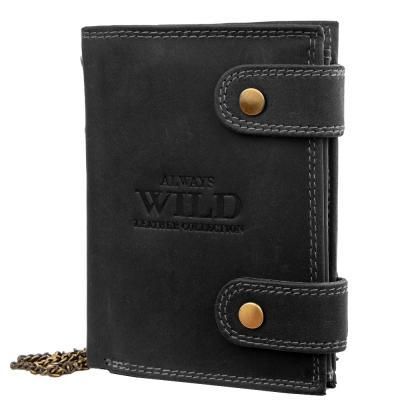 

Кошелек мужской кожаный ALWAYS WILD DNK2901BIG-black