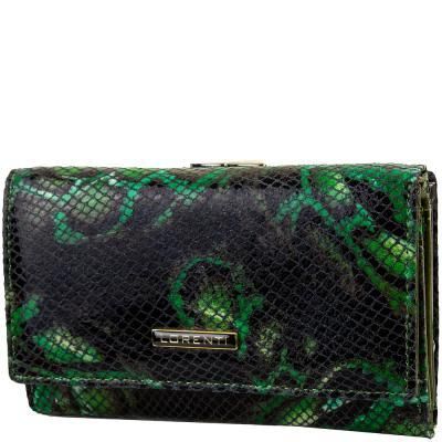 

Кошелек женский кожаный LORENTI DNKL-55020-MSN-green