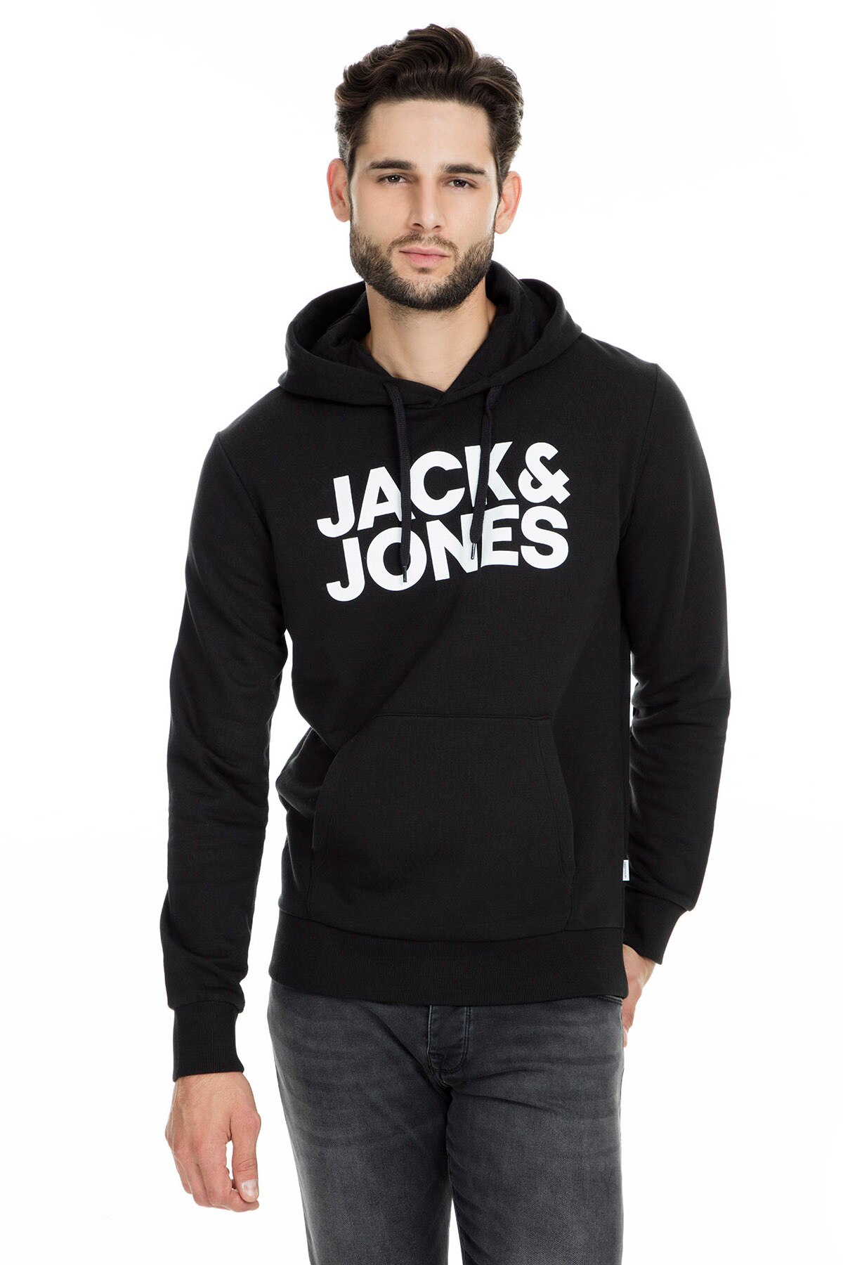 

Толстовка JACK&JONES 12152840 Black XXL черный