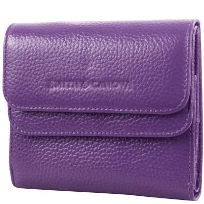 

Кошелек женский кожаный SMITH&CANOVA FUL-28611-purple