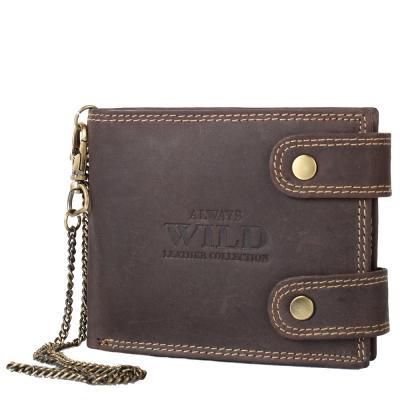 

Кошелек мужской кожаный ALWAYS WILD (ОЛВЕЙС ВАЙЛД) DNK2900-BIC-brown