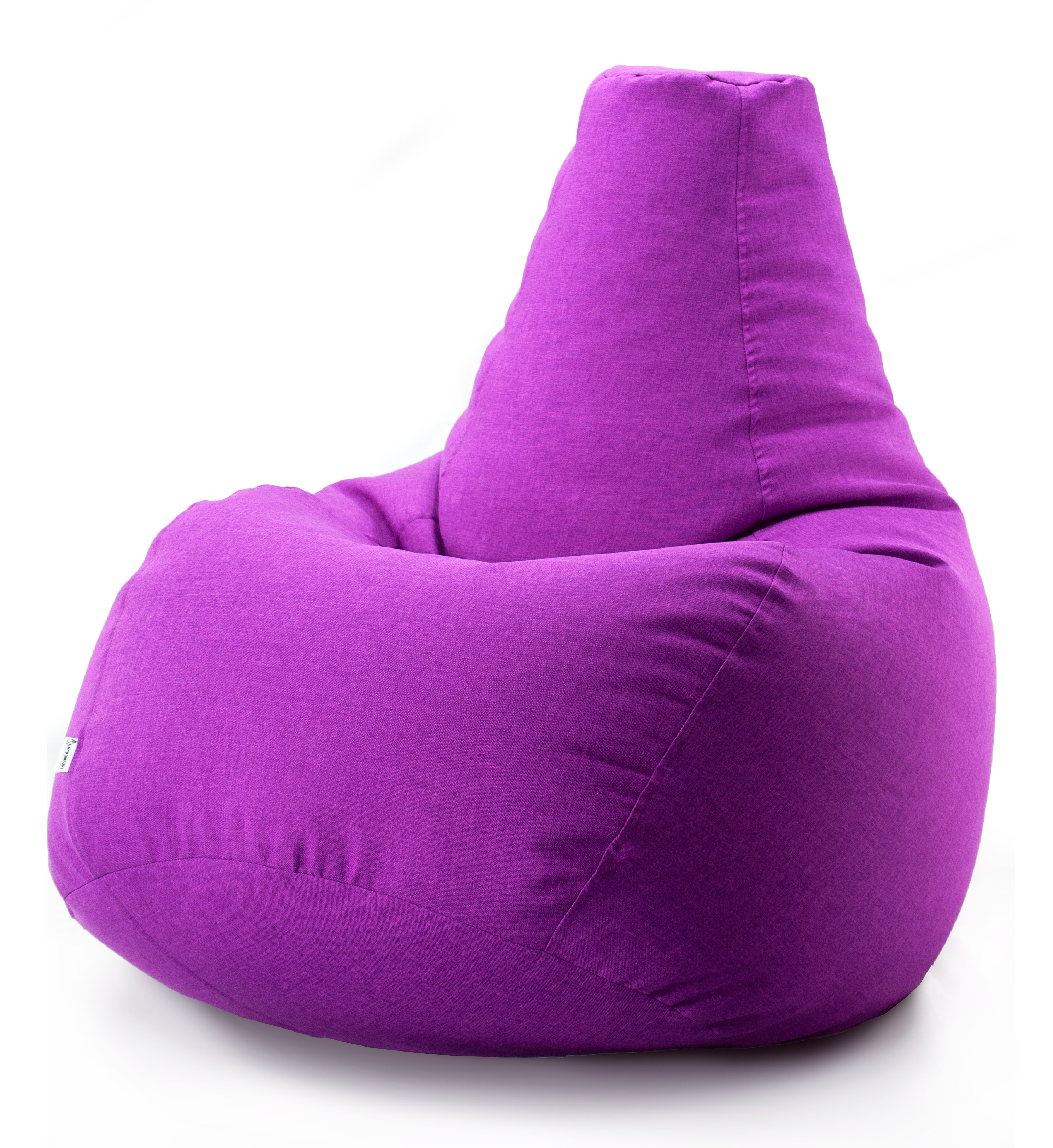 

Бескаркасное кресло мешок груша Coolki XXXL 100x140 Фиолетовый (Микророгожка)