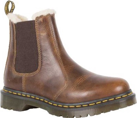

Женские ботинки Dr. Martens 2976 Leonore Chelsea Boot Butterscotch Orleans Textured Waxy Leather 42