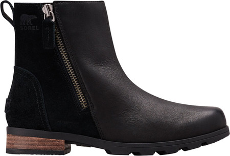 

Женские ботинки Sorel Emelie Zip Ankle Bootie Black 41