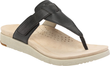 

Женские вьетнамки, сланцы Dansko Cece Thong Sandal Black Burnished Calf 36