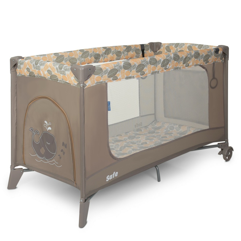 

Манеж El Camino ME 1016 SAFE Leaf Beige бежевый