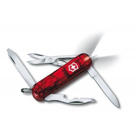 

Нож складной швейцарский многофункциональный Victorinox Midnite Manager 0.6366.T2 червоний (Vx06366.T)