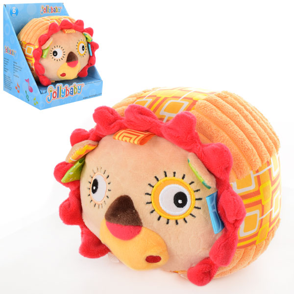 

Погремушка JollyBaby лев WLTH8124J-6 14 см