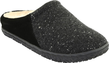 

Женские мокасины Minnetonka Tahoe Clog Slipper Black Flecked Sweater Knit/Suede 36